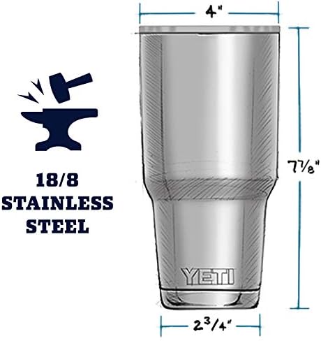 YETI Rambler 30 oz Stainless Steel Vacuum Insulated Tumbler