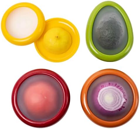 Joie Food Saver Set for Avocado, Tomato, Onion, and Lemon