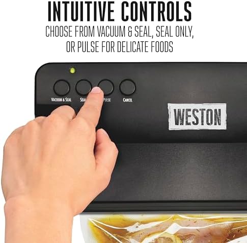 Weston Compact Vacuum Sealer, 23” Hg Pump