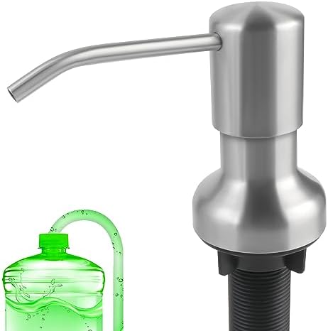 Soap Dispenser for Kitchen Sink, Brushed Nickel