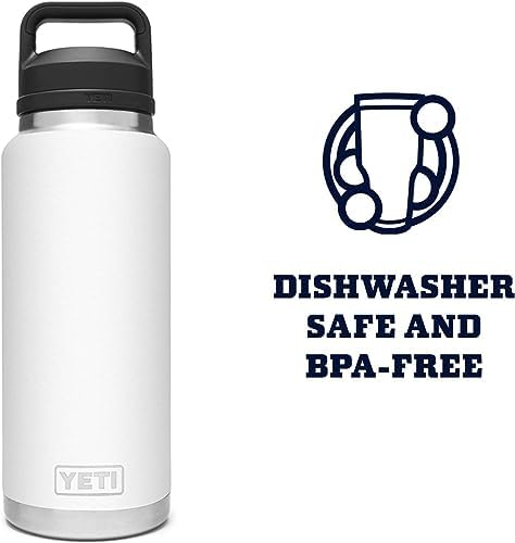 YETI Rambler 36 oz Bottle, Vacuum Insulated, Leakproof, Stainless