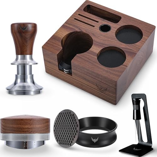 58.5mm Espresso Barista Kit, Walnut
