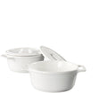 Ceramic Mini Round Cocotte Set, 13.5 Ounces Small Casserole Dishes
