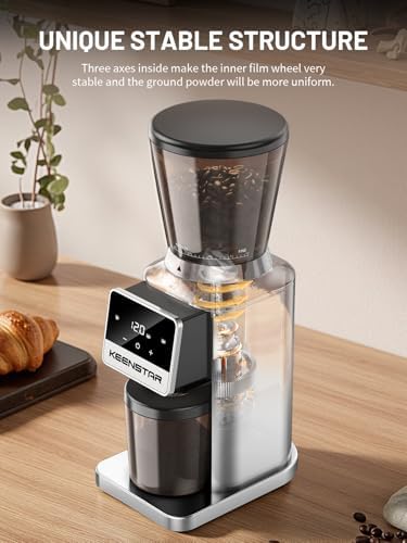 Conical Burr Coffee Grinder with Touch Screen, 34 Grind