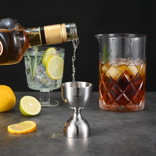 Cocktail Measuring Jigger, Shot Measure Double Jigger with