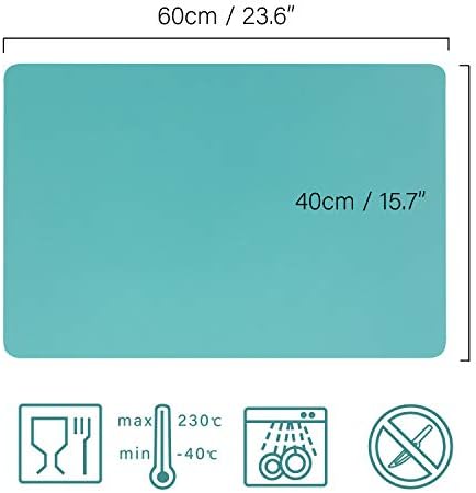 Gartful Silicone Mat, 23.6 x 15.7 Inches, Set of 2