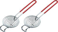 CAMKYDE Stainless Steel Egg Separator, Set of 2, Red