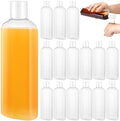 Domensi 24 Pcs Plastic Travel Bottles for Toiletries, 10oz, White
