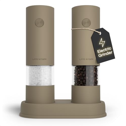 LARS NYSØM Electric Salt and Pepper Grinder Set