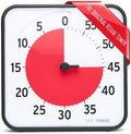 TIME TIMER 8-Inch Visual Timer, 60-Minute Countdown Clock