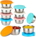 10Pack 1.6 Oz Salad Dressing Containers To Go, Sauce Container with
