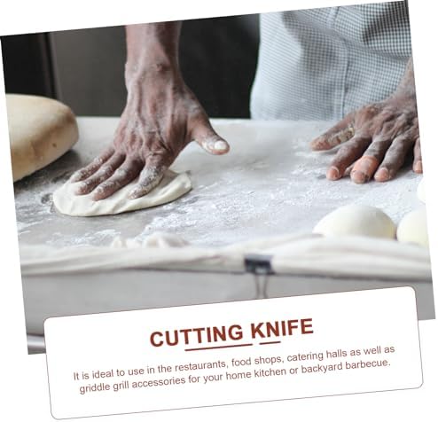 Dough Chopper with Measure Scale Stainless Steel Dough Cutter Pizza