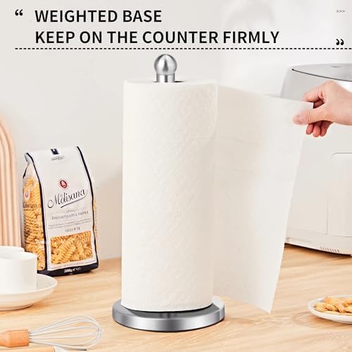Kaishun Countertop Paper Towel Holder for Standard Rolls