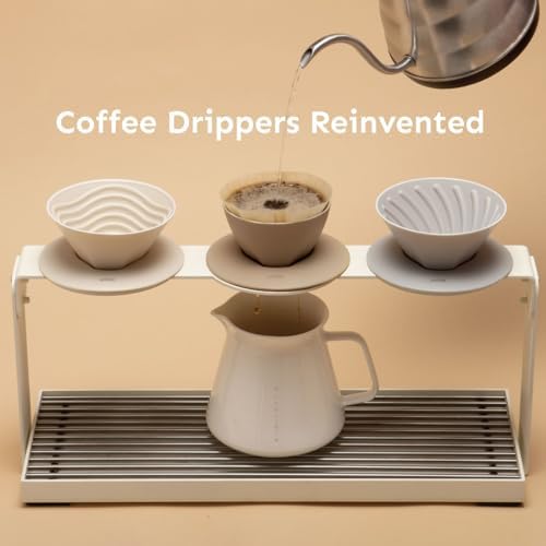 palatti Universal Pour Over Coffee Drippers, Set of 3