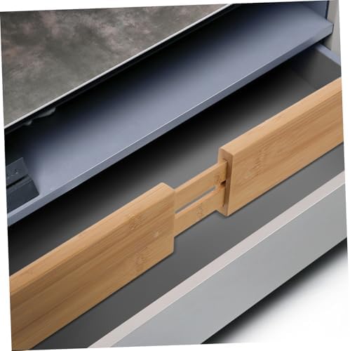 Levemolo Kitchen Drawer Dividers Bamboo Drawer Partition Cupboard