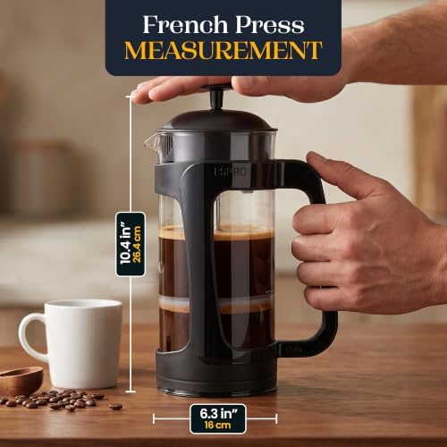 ESPRO P3 32oz Black French Press Coffee Maker