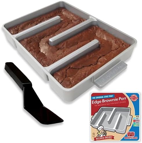Baker's Edge Original Nonstick All Edges Brownie Baking Pan - 9" x12”