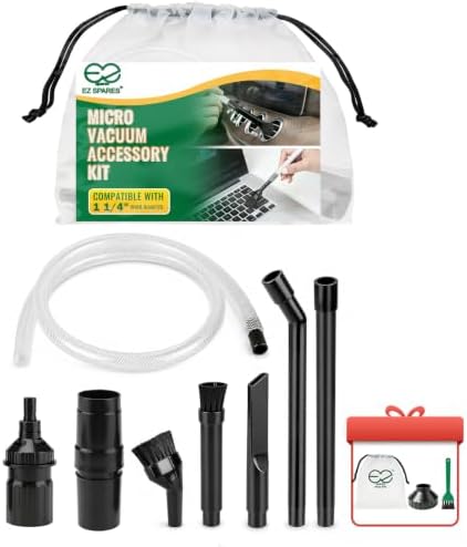 EZ SPARES 1-1/4" Micro Crevice Kit with Bag