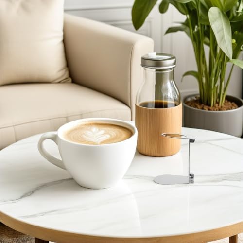 Garneck Foldable Stainless Steel Coffee Dripper Stand, Portable