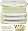 Collapsible Food Storage Containers with Airtight Lid & Air Vent