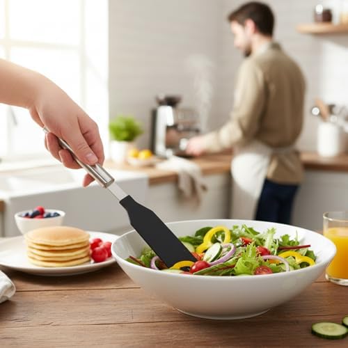 2Pcs Crepe Pan Maker Batter Spreader Spatula, Crepe Spreader and