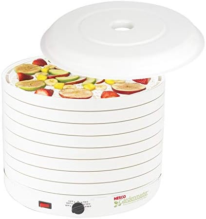 Nesco FD-1018A Dehydrator and NESCO LM-2-6 Mesh Screens, 2 Pack