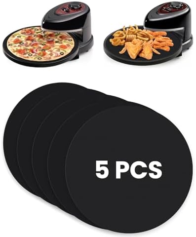 5PCS Reusable Pizza Oven Liner Mats Compatible with Presto 03430