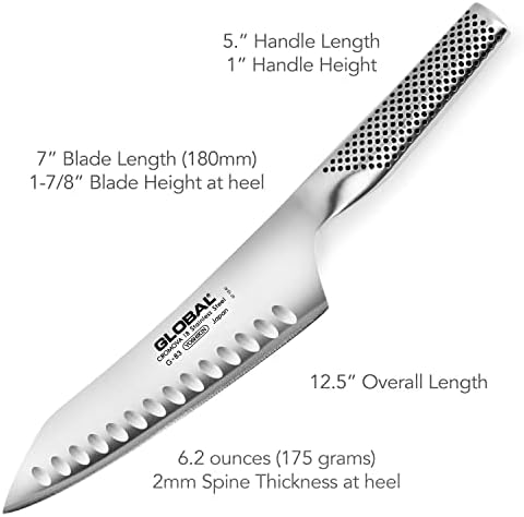 Global Knife Set with Asian Chef’s, Prep and Paring Knives – Stainless
