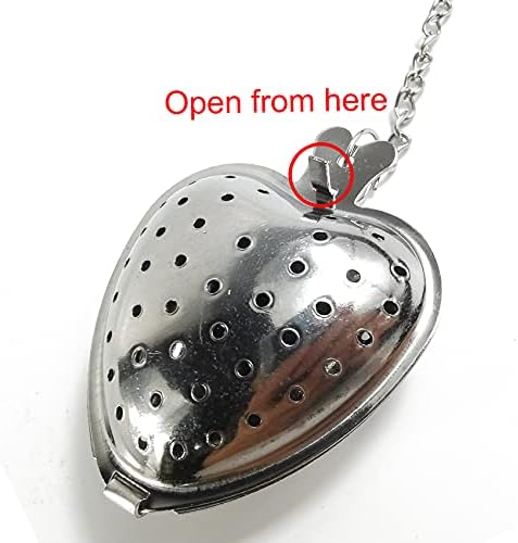 TIHOOD 15PCS Tea Strainer Stainless Steel Mesh Tea Ball Infuser