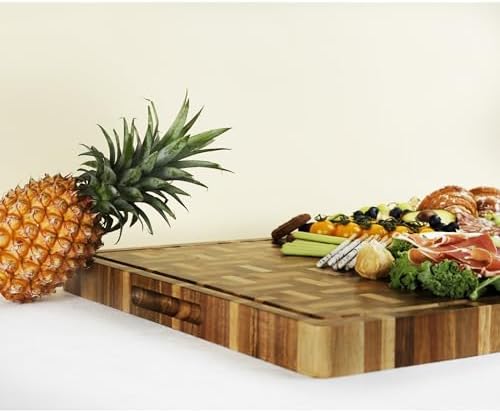 YOUSUNLONG Acacia and Oak Cutting Board, 24 x 18 x 1.5 Inch