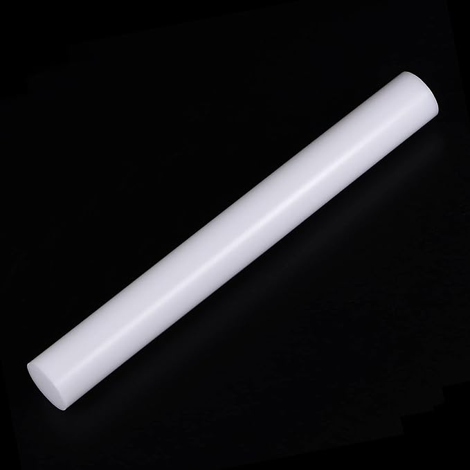 HARFINGTON Acrylic Clay Roller 9 Inch x 1 Inch Solid Non-Stick Plastic Round - Image 3