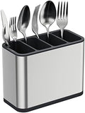 TESOT Silverware Caddy Utensil Caddy Spoon Holder with 4 Divided