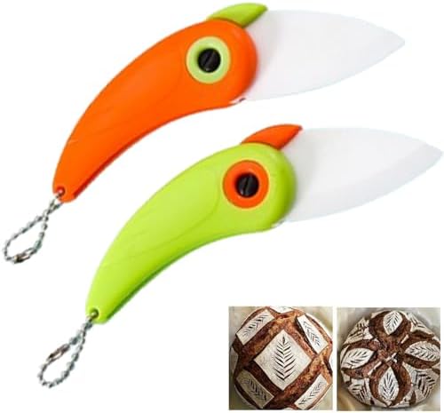 2 Pcs Sourdough Bread Lame Knife, Foldable Bread Cutter Bread Scorer