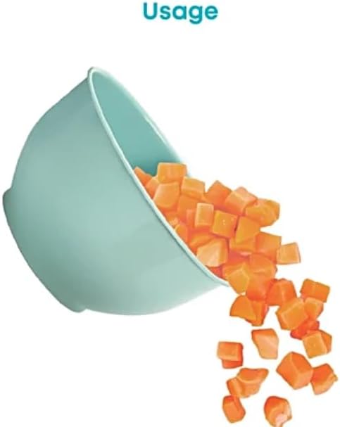Plastic Mixing Bowl Set with Lids, 3-Piece, 1.3L/2.3L/3.2L