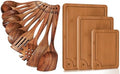 10 Pcs Wooden Kitchen Utensil Set