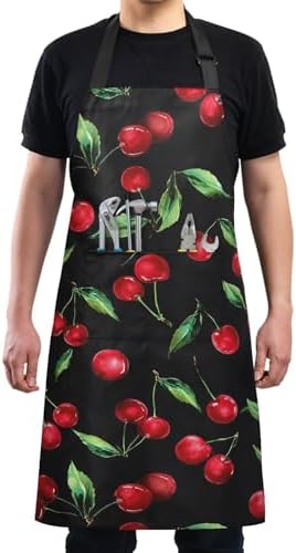 Bolaz Apron with Pockets for Kitchen Cooking, Grilling, Baking