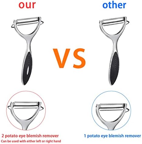FUHUY Vegetable, Apple Peelers for kitchen, Fruit, Carrot, Veggie
