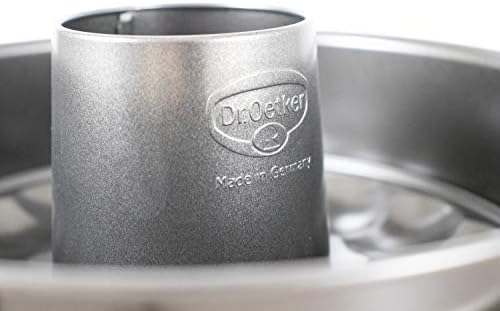 Dr. Oetker Tradition 28 cm 2-Base Non-Stick Bakeware Springform, Black