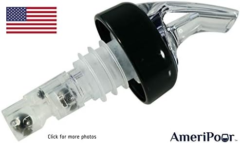 Measured Pourer - Liquor Bottle Pourers - Collared - (3pk) Made 100%