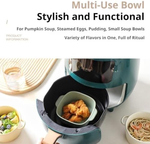 Ceramic Baking Dishes with Silicone Lids for Oven, Casserole Dishes