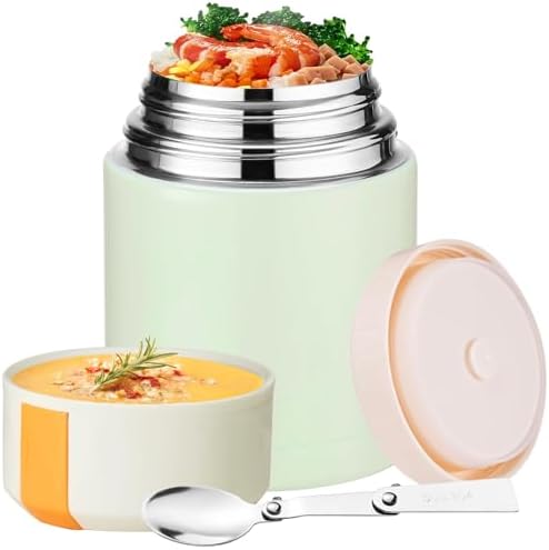 PARACITY Soup Jar for Hot Food for Adults, 27 oz, 316 Stainless Steel