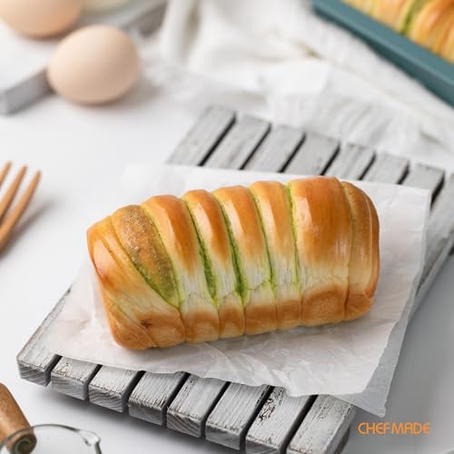 CHEFMADE Mini Bread Loaf Pan, Nonstick 3" x 5.8" Oven Meatloaf