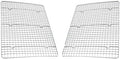 USA Pan Half Sheet Nonstick Roasting and Cooling Rack, Set of 2