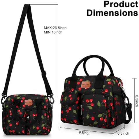 BALORAY Lunch Bag, Cherry, L