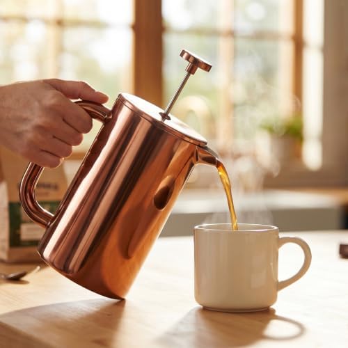 8-Cup 32-Ounce Double-Wall Stainless Steel French Press