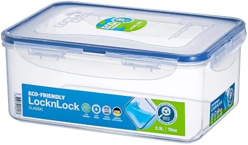 LOCK & LOCK Rectangular Food Container, 9.6-Cup