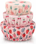 Reusable Beeswax Bowl Covers, 3 Sizes, Organic Cotton