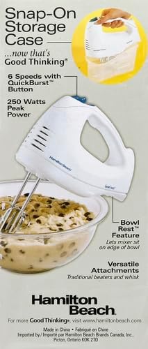 Hamilton Beach 6-Speed Electric Hand Mixer - Image 11