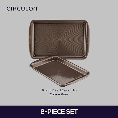 Circulon Bakeware Nonstick Cookie Pan Set, Cookie Sheets for Baking