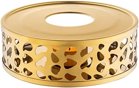Simtive Teapot Warmer, Brushed Stainless Steel Tea Warmer with